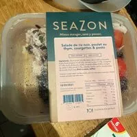 Mängden socker i Salade de riz noir bio poulet au thym courgettes et Pesto