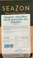 Mängden socker i Gnocchi, chou-fleur roti & gremolata aux noisettes