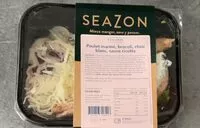 Mängden socker i Poulet mariné brocoli chou blanc , sauce ricotta