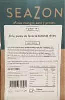 Mängden socker i Tofu puree de feves et tomates roties