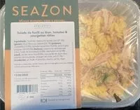 Mängden socker i Salade de fusilli au thon, tomates & courgettes roties