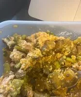 Mängden socker i Rillettes de saumon & saumon fumé, fèves et betteraves jaunes