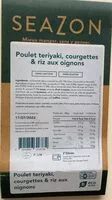 Mängden socker i Poulet teriyaki courgettes riz