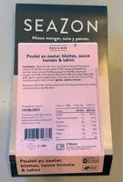 Mängden socker i Poulet au zaatar, blettes, sauce tomate & tahini