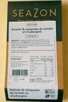 Mängden socker i Saumon et compotée de tomate et d’aubergine