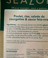 Mängden socker i Poulet riso salade de courgette