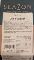 Mängden socker i Chili de poulet