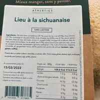 Mängden socker i Lieu à la sichuanaise