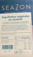Mängden socker i Aiguillettes végétales au caramel