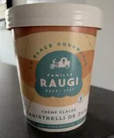 Mängden socker i Glace vanille canistrelli