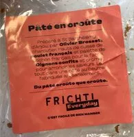 Mängden socker i Pate en croute tranché