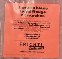 Mängden socker i Jambon blanc Label rouge 2 tranches