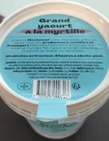 Mängden socker i Grand yaourt à la myrtille