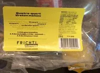 Mängden socker i Quatre-quart breton maison