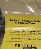 Mängden socker i Cake au saumon frais et câpres