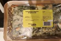 Mängden socker i Lasagne chèvre et épinards