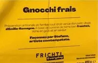 Mängden socker i Gnocchi frais