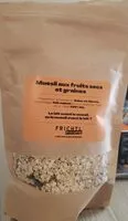 Mängden socker i Muesli aux fruits secs et graines