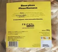 Mängden socker i Base pizza pinsa romana
