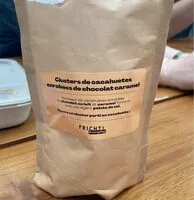 Mängden socker i Clusters de cacahuètes enrobées de chocolat caramel