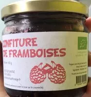 Mängden socker i Confiture de framboises