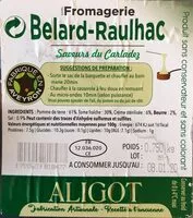 Mängden socker i Aligot