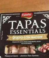 Mängden socker i Tapas essentials queso con bacon
