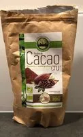 Mängden socker i Poudre de Cacao cru