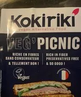 Mängden socker i Veg’picnic