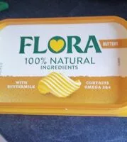 Mängden socker i Flora buttery