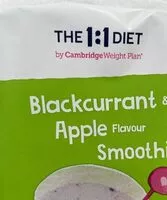 Mängden socker i Blackcurrant & apple