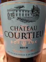 Mängden socker i Château Courtieu 2018