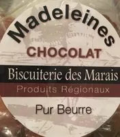 Mängden socker i Madeleines Chocolat Pur Beurre