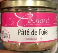 Mängden socker i Pâté de foie