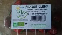 Mängden socker i FRAISE FRANCE BARQUETTE