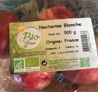 Mängden socker i Nectarine blanche