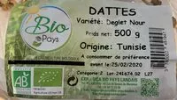 Mängden socker i Dattes bio