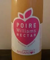 Mängden socker i Poire Williams nectar