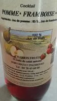 Mängden socker i Cocktail pomme framboise