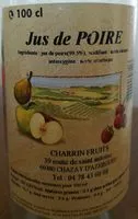 Mängden socker i Jus de POIRE