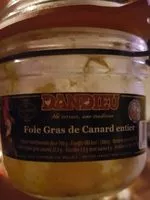 Mängden socker i Foie gras de canard entier