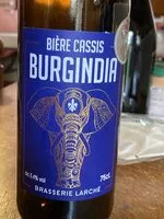 Mängden socker i Bière cassis Burgindia
