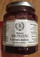 Mängden socker i Confiture cerises noires