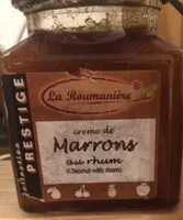 Mängden socker i Creme de marrons au rhum