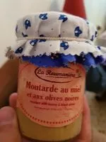 Mängden socker i Moutarde aux miel et aux olives noires