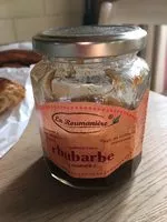 Mängden socker i Confiture extra rhubarbes