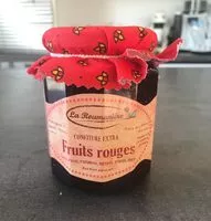 Mängden socker i Confiture extra fruit rouges