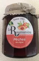 Mängden socker i Confiture extra aux pêches de vigne