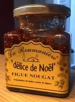 Mängden socker i Confiture figue nougat