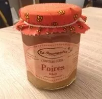 Mängden socker i Confiture Extra Poires Williams
